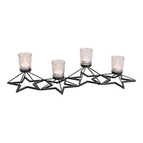 Adventní svícen For Stars deluxe Š 58x V14x H23cm